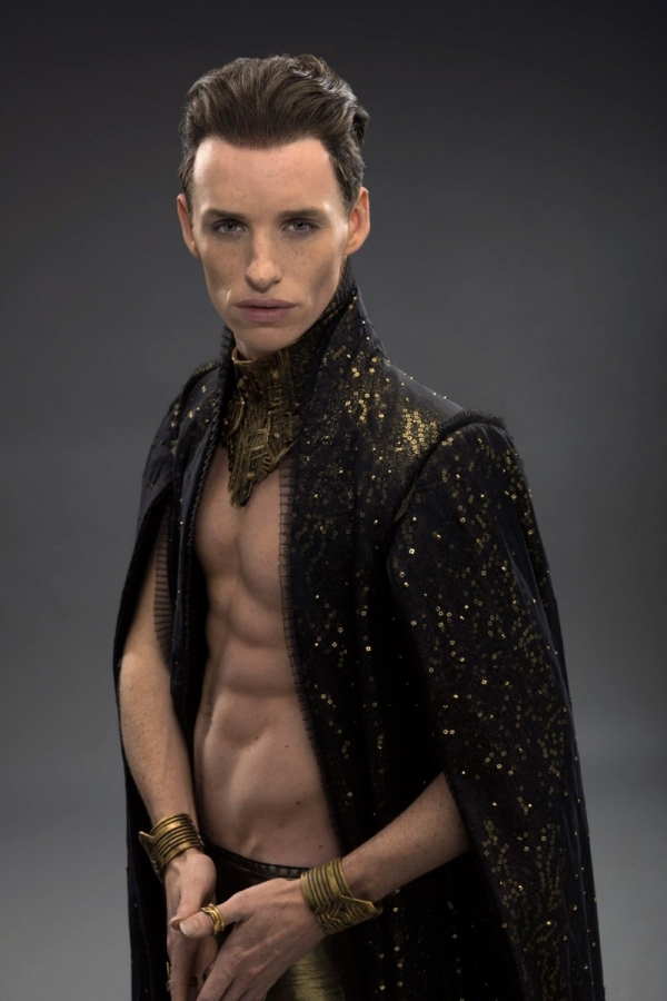 Eddie Redmayne desnudo