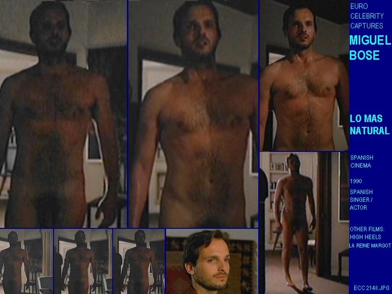 Miguel Bosé desnudo 