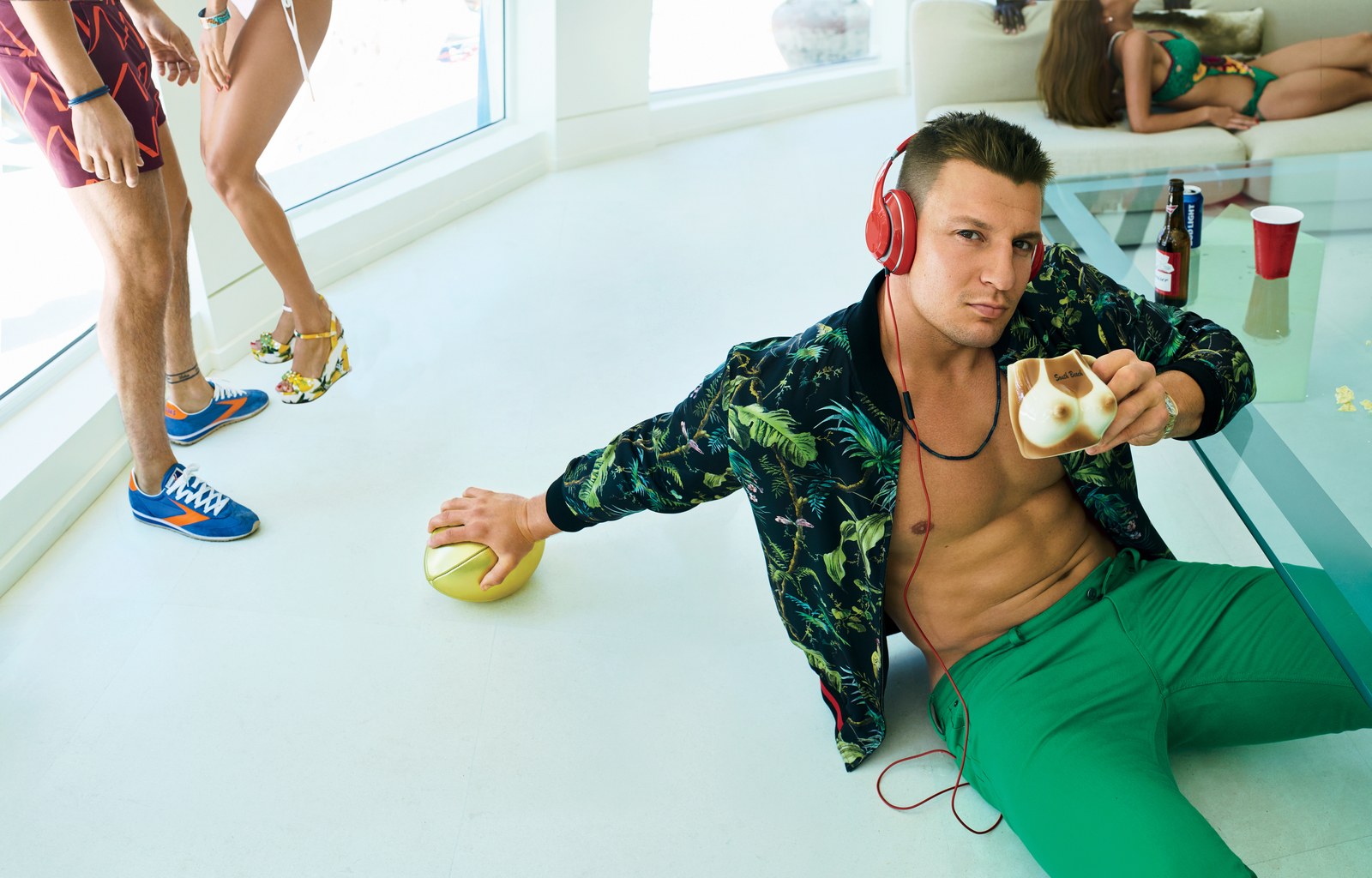 Rob Gronkowski desnudo en GQ