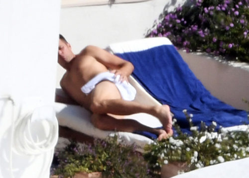 Pillado Tom Brady desnudo