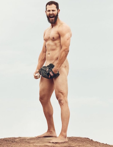 Jake Arrieta desnudo