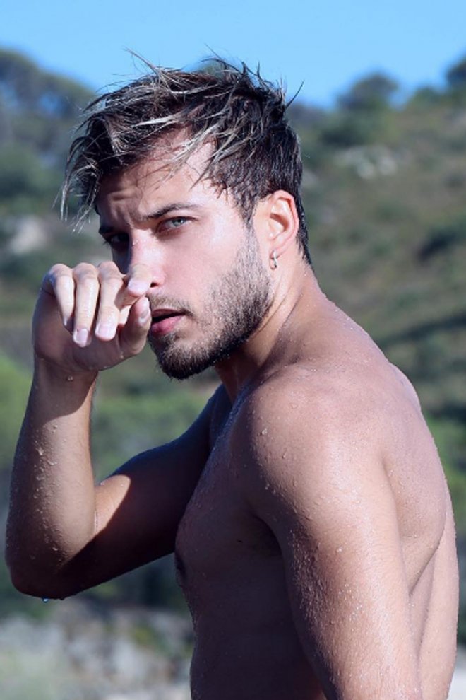 Blas Cantó desnudo