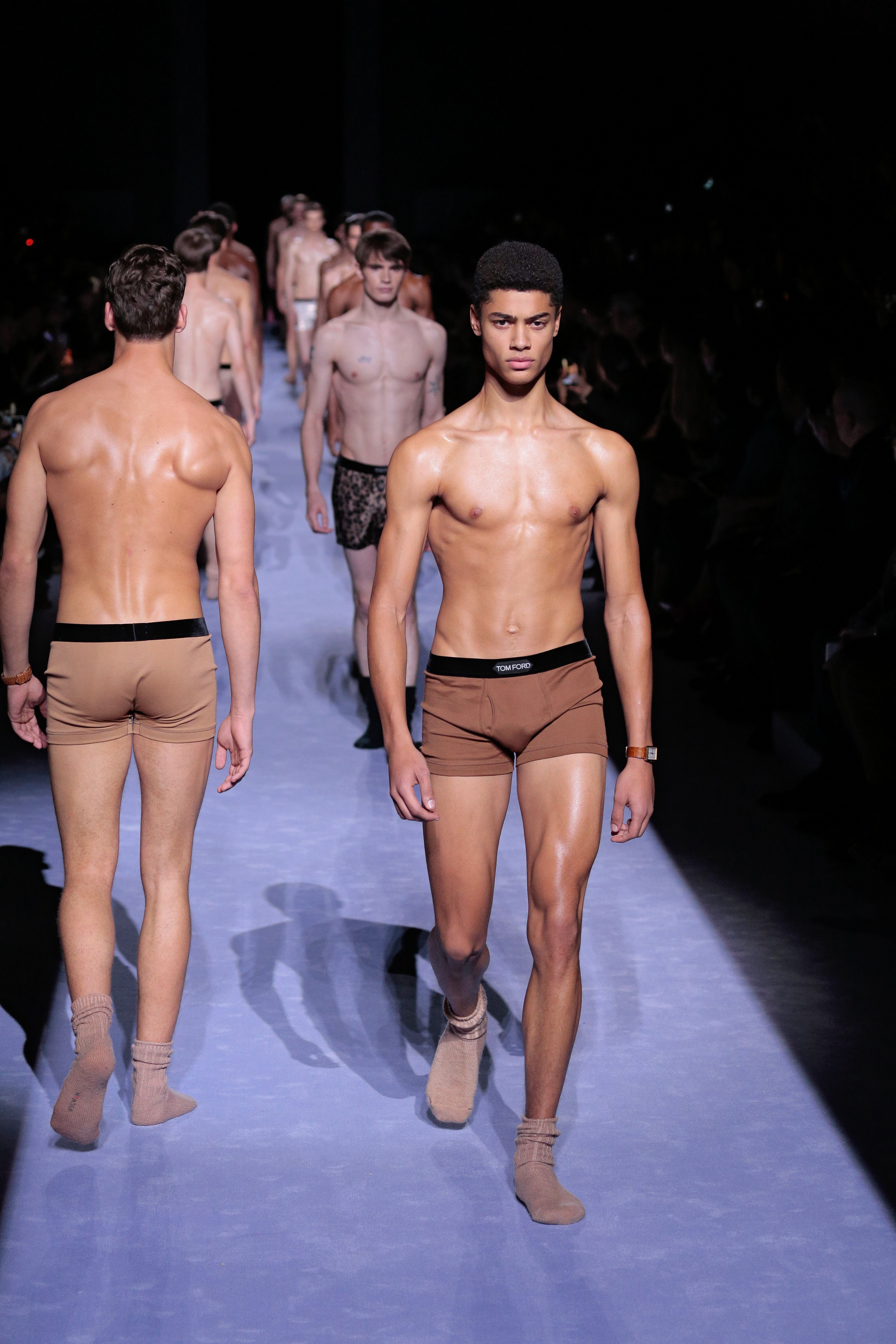 Modelos Tom Ford desnudos