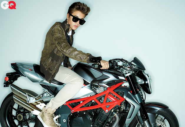 Justin Bieber para GQ