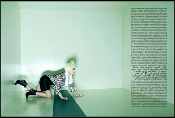 Katy Perry, rara en \'Vogue Italia\'