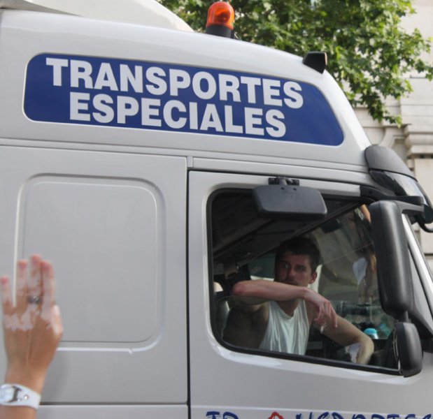 Lo mejor del desfile, Transportes Especiales