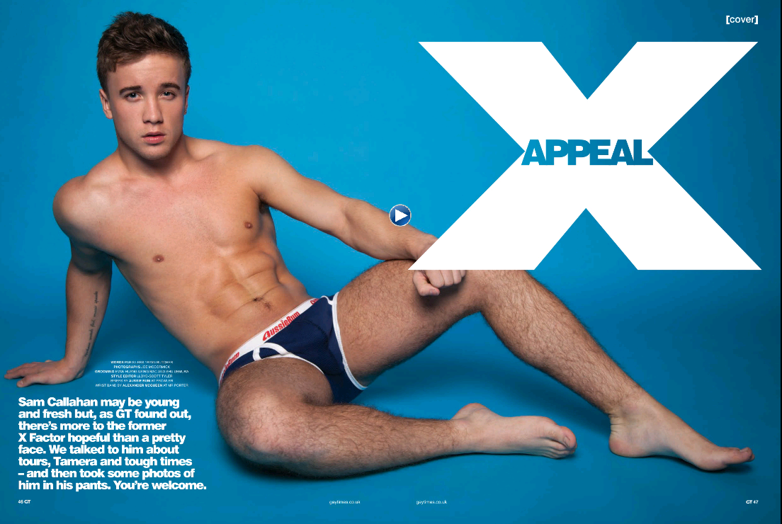 Foto De Sam Callahan Desnudo Otra Vez En Gay Times Cromosomax