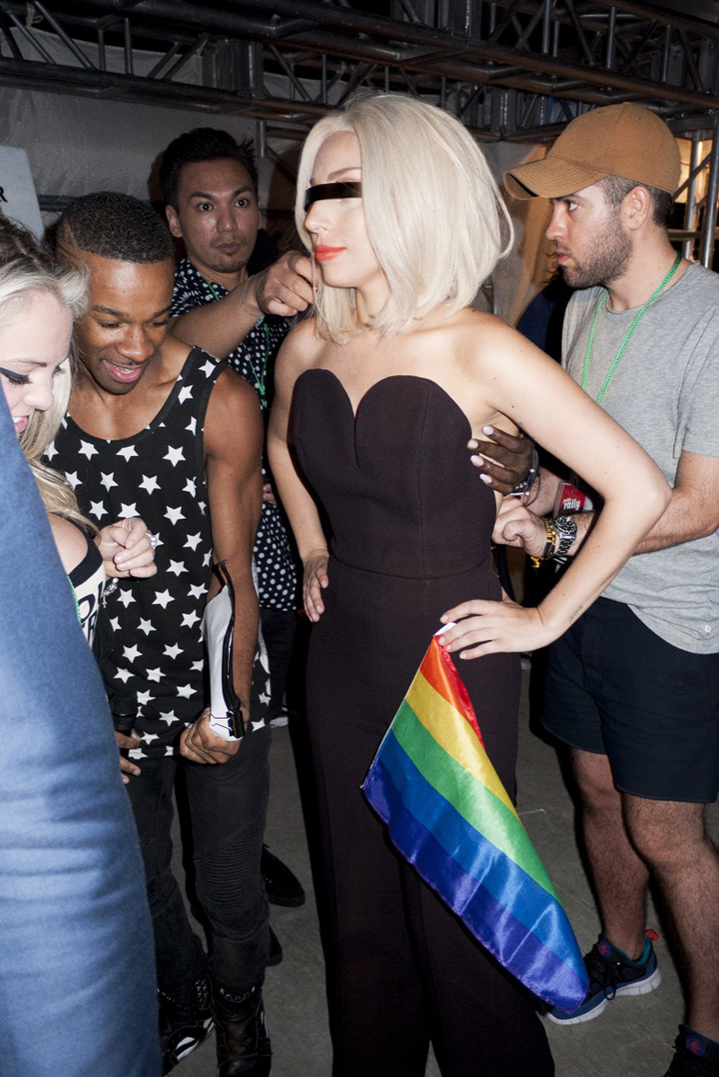 Lady Gaga por Terry Richardson en el New York Pride 2013