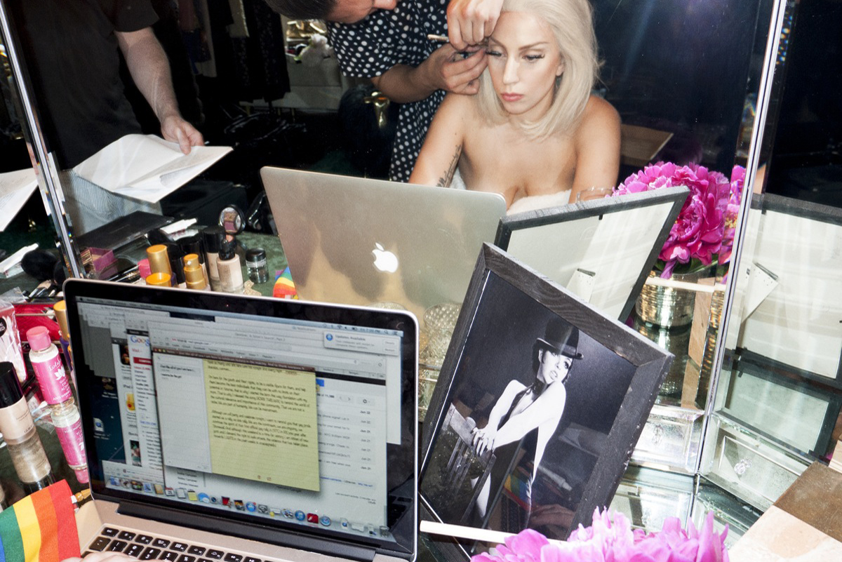 Lady Gaga por Terry Richardson en el New York Pride 2013