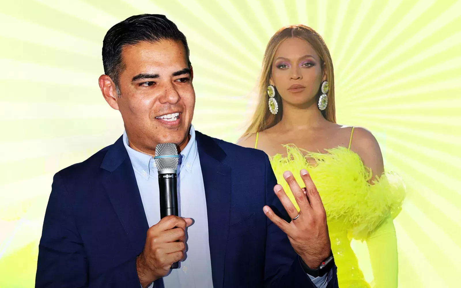 El legislador gay Robert García rinde un impresionante homenaje a Beyoncé en el Congreso: 