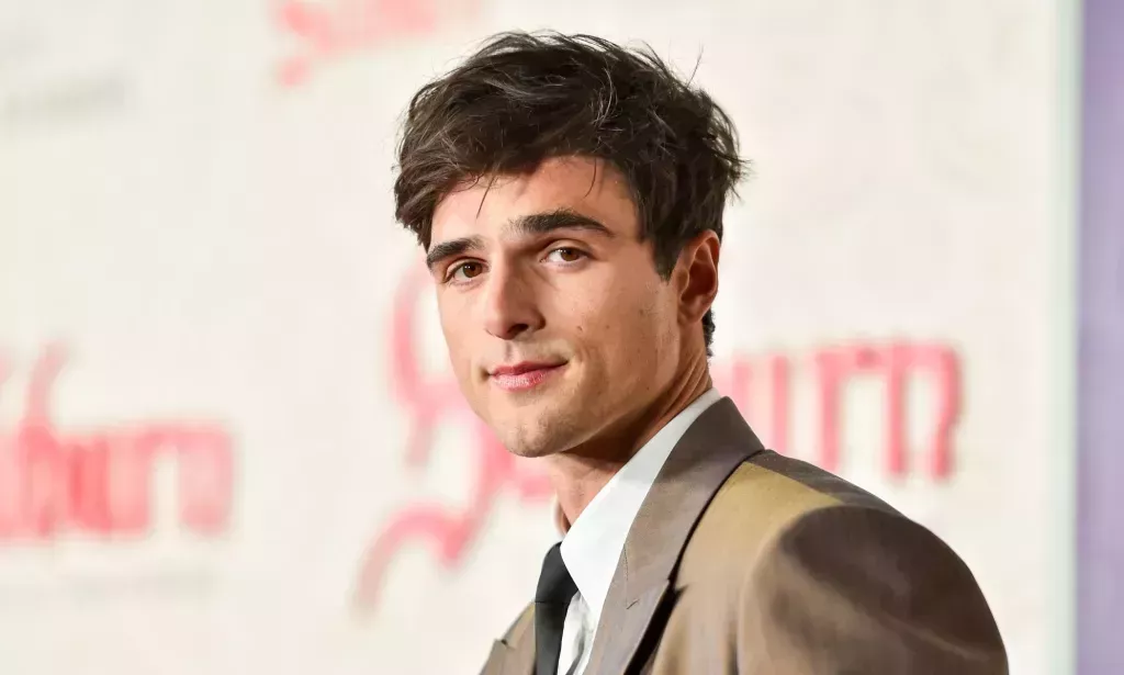 Jacob Elordi at the Saltburn premiere in Los Angeles, California