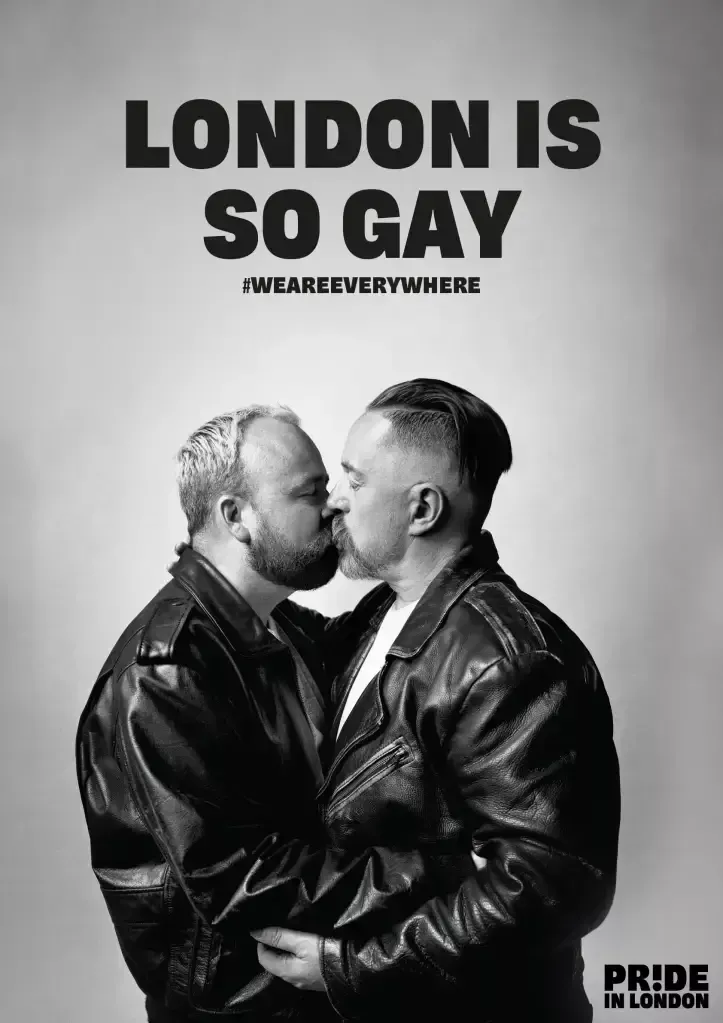 An image from Pride in London's We Are Everywhere campaign