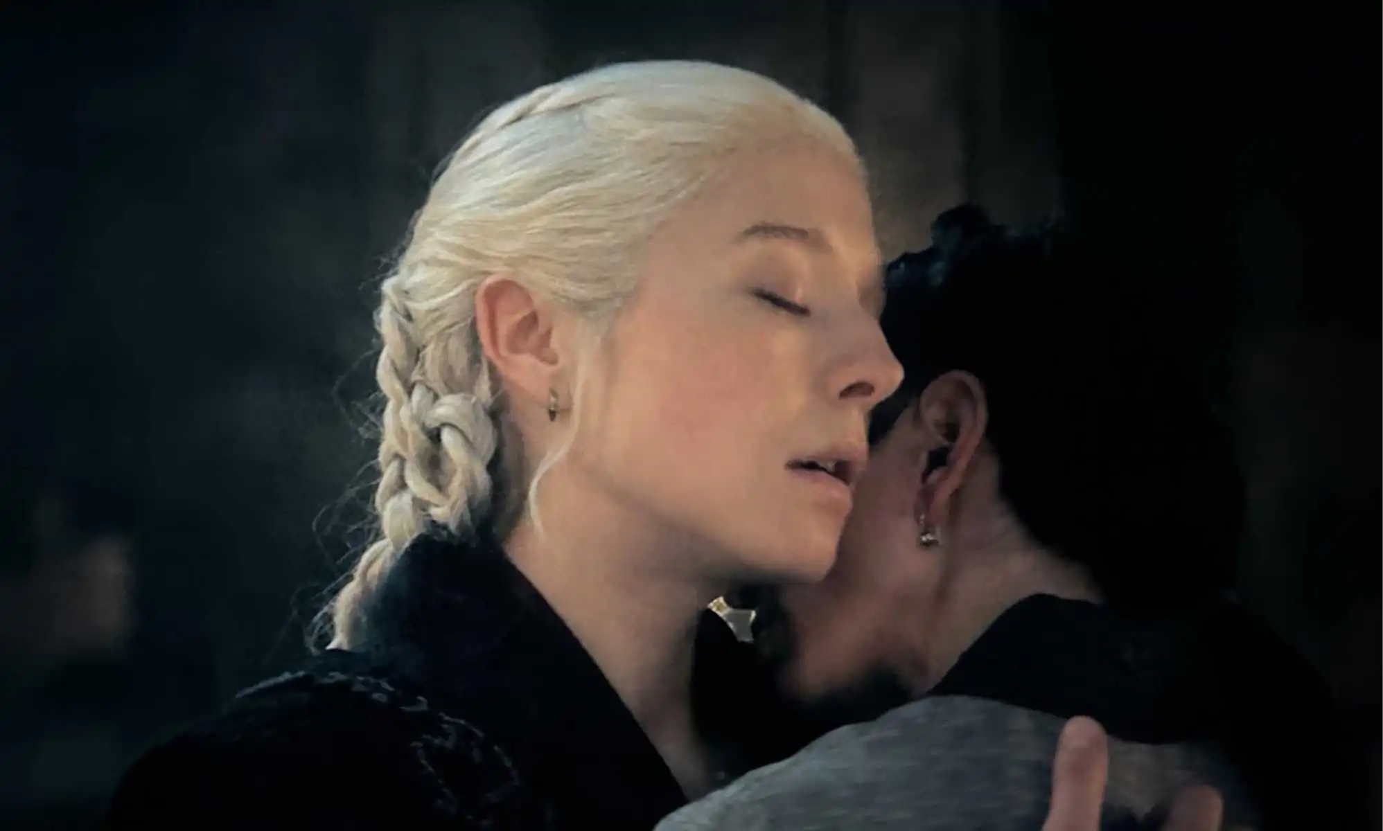El tórrido beso del mismo sexo entre Rhaenyra y Mysaria en la Casa del Dragón no estaba guionizado