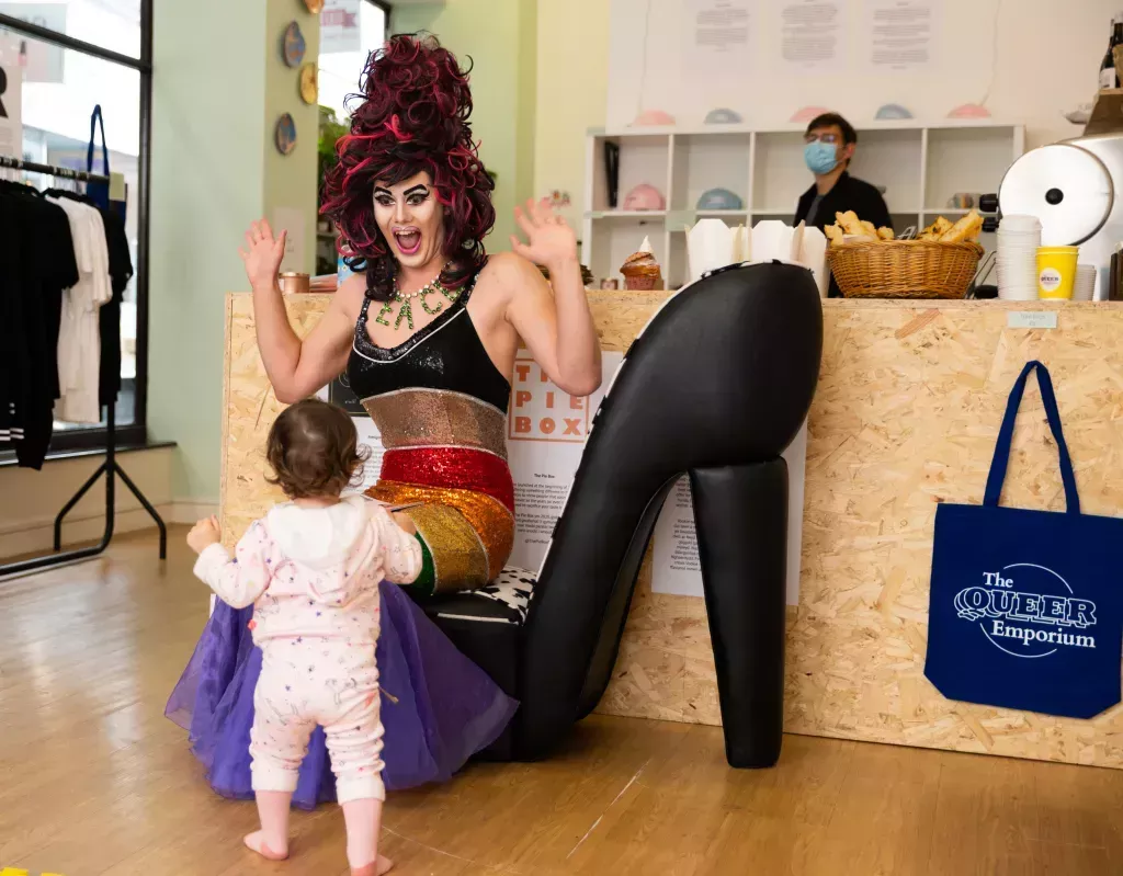 Aida H Dee The Storytime Drag Queen remains passionate about what they do