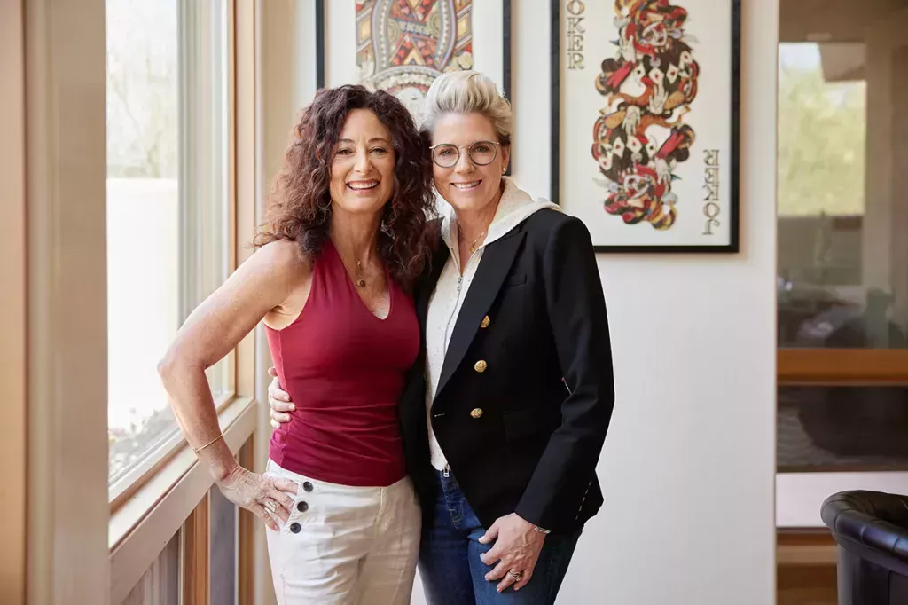 Female led and LGBTQI+ founded, Pyx Health is founded by Cindy and Anna Jordan. 