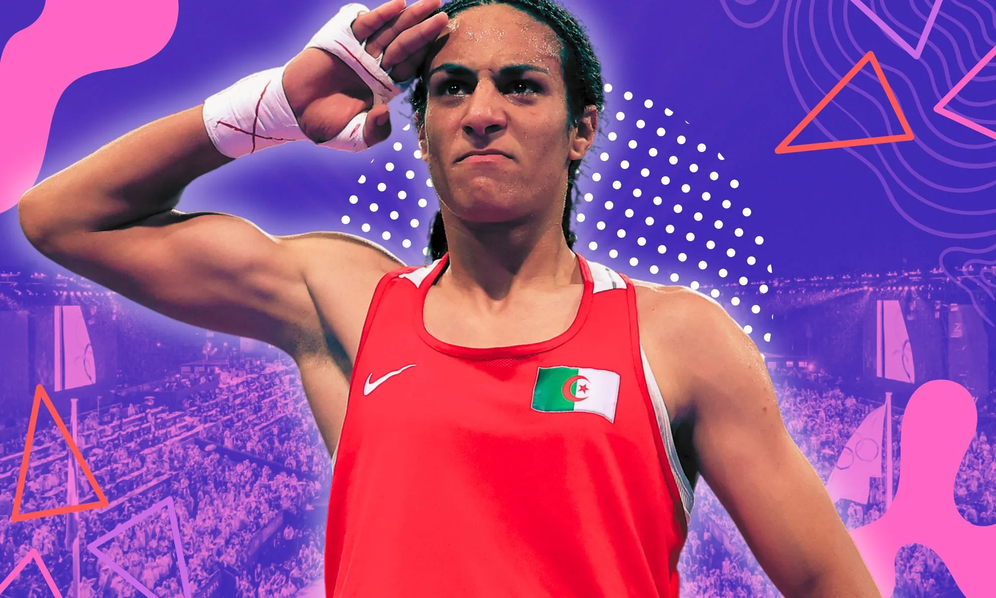 Imane Khelif, a por el oro en la final olímpica de boxeo femenino