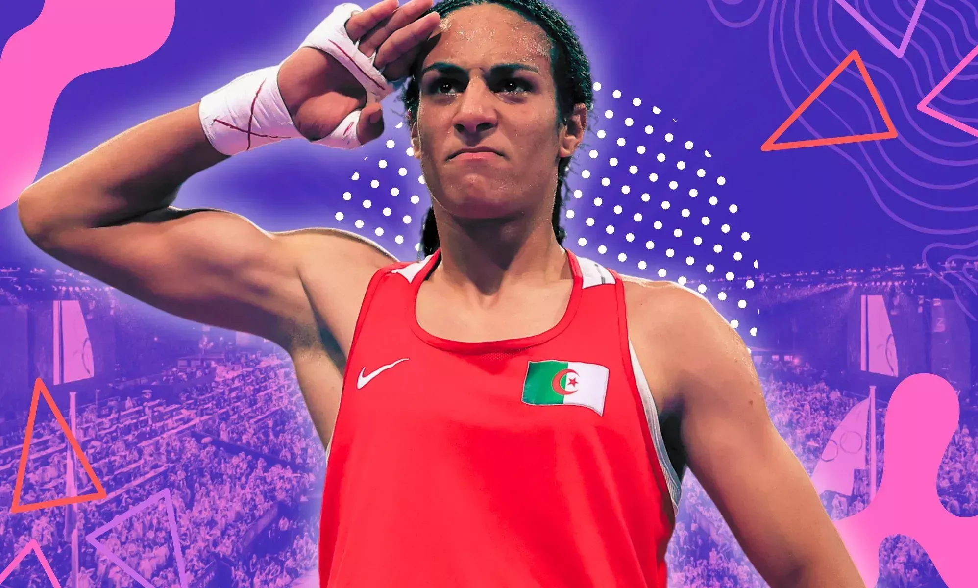 Imane Khelif, a por el oro en la final olímpica de boxeo femenino