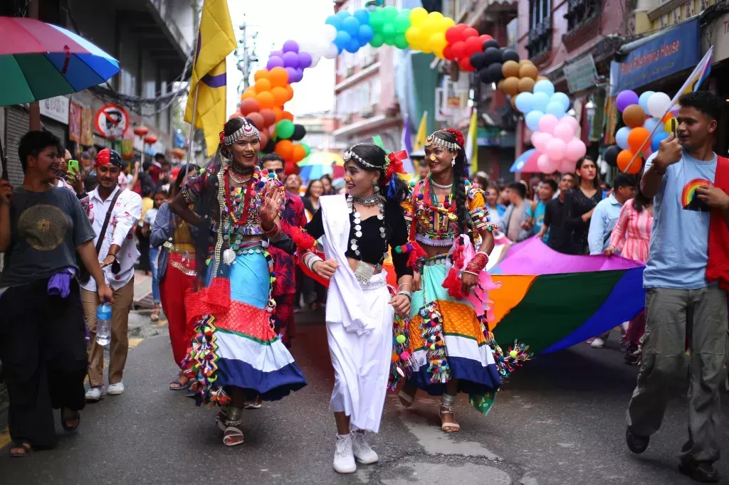 Nepal's Pride parade.