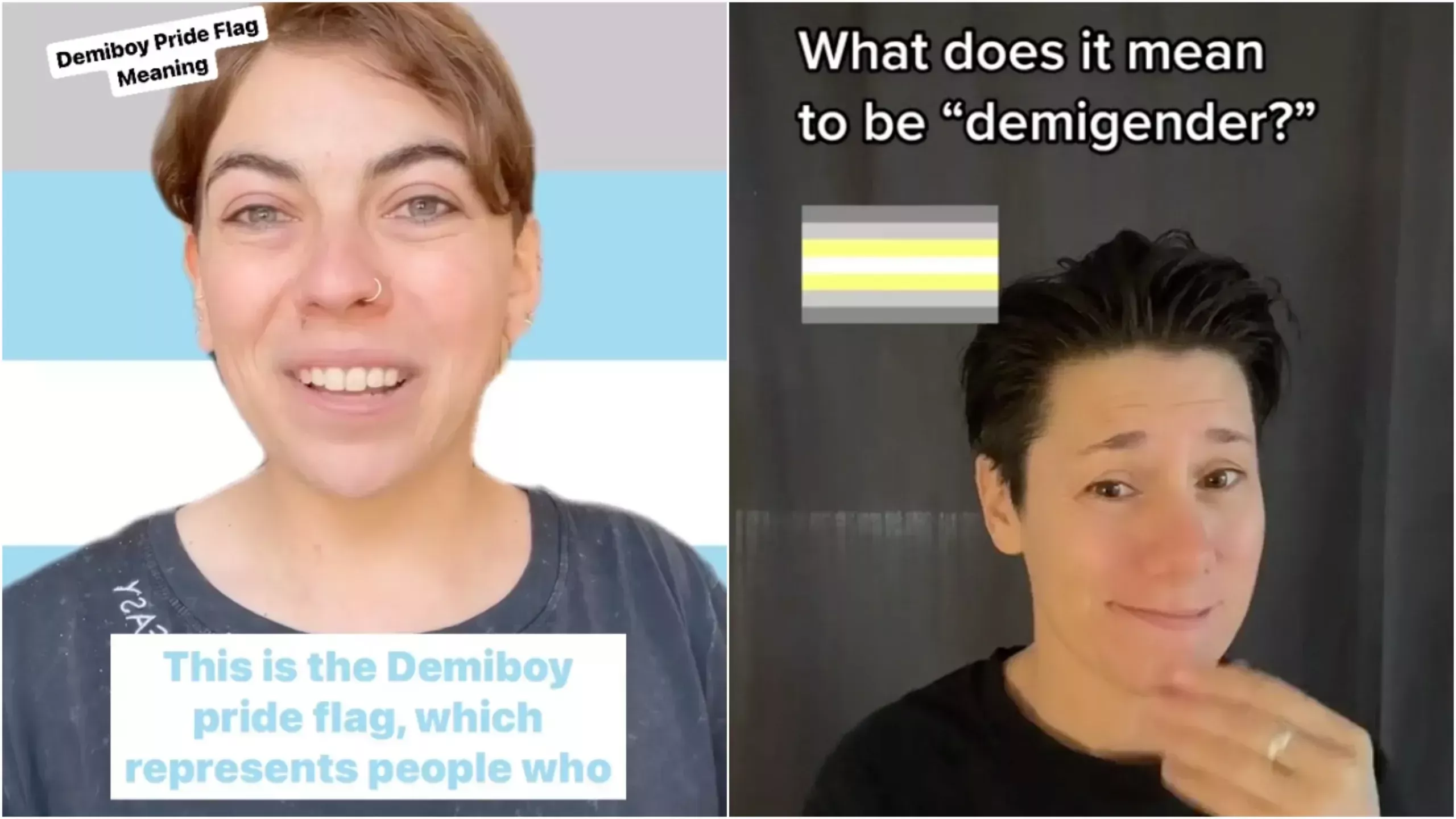 ¿Qué significa demigénero y qué son los demiboys y las demigirls? Explicación de términos clave LGBTQ