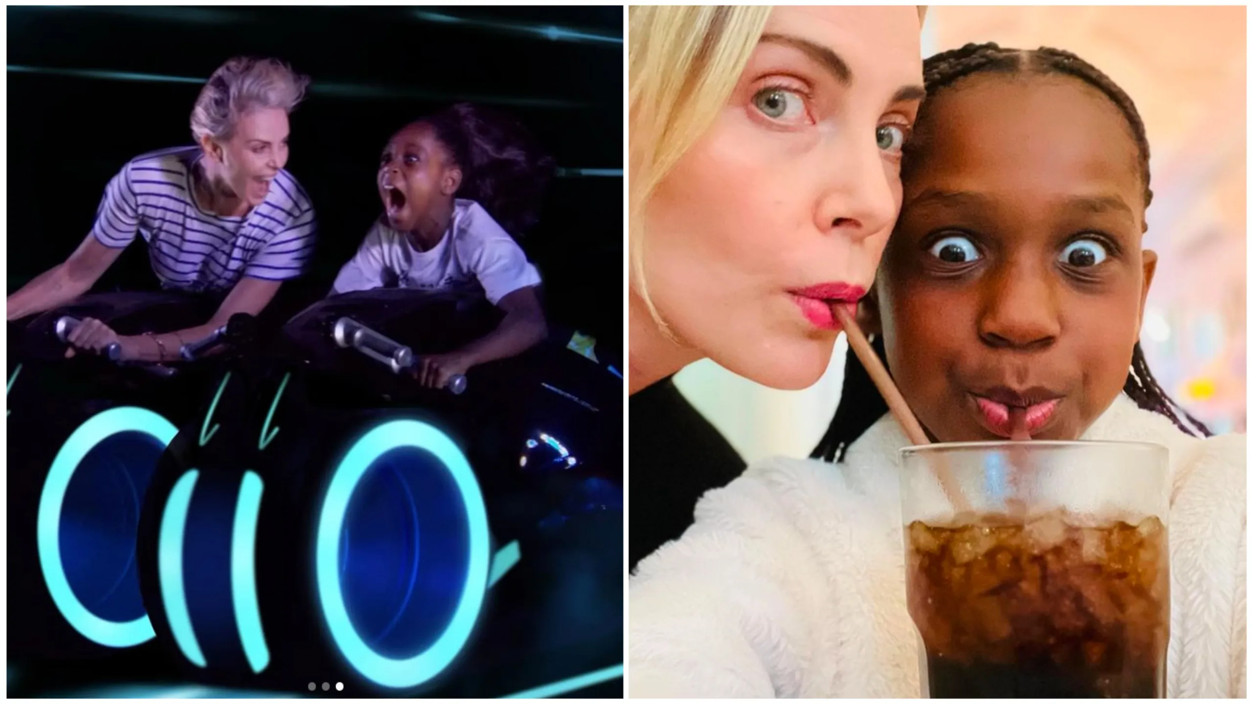 Las hijas adoptivas de Charlize Theron, Jackson y August, están viviendo su mejor vida