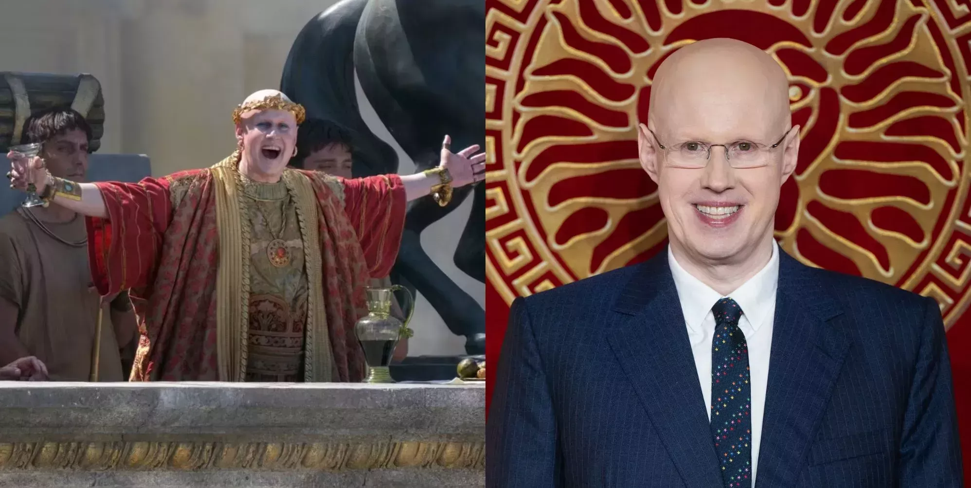 Matt Lucas explica cómo consiguió su papel extravagante en Gladiator II