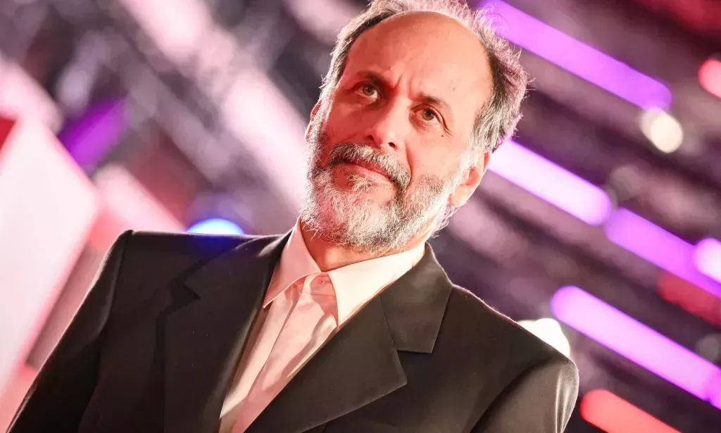 Luca Guadagnino, pictured at an angle.