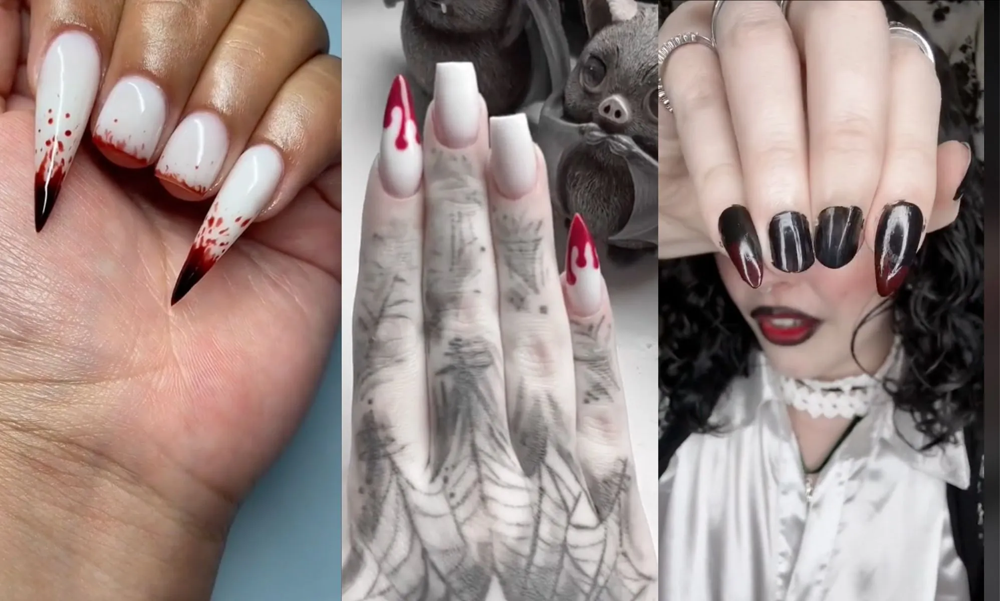 ¿Qué son las 'uñas de vampira lesbiana'? Todo lo que necesitas saber sobre la tendencia de TikTok