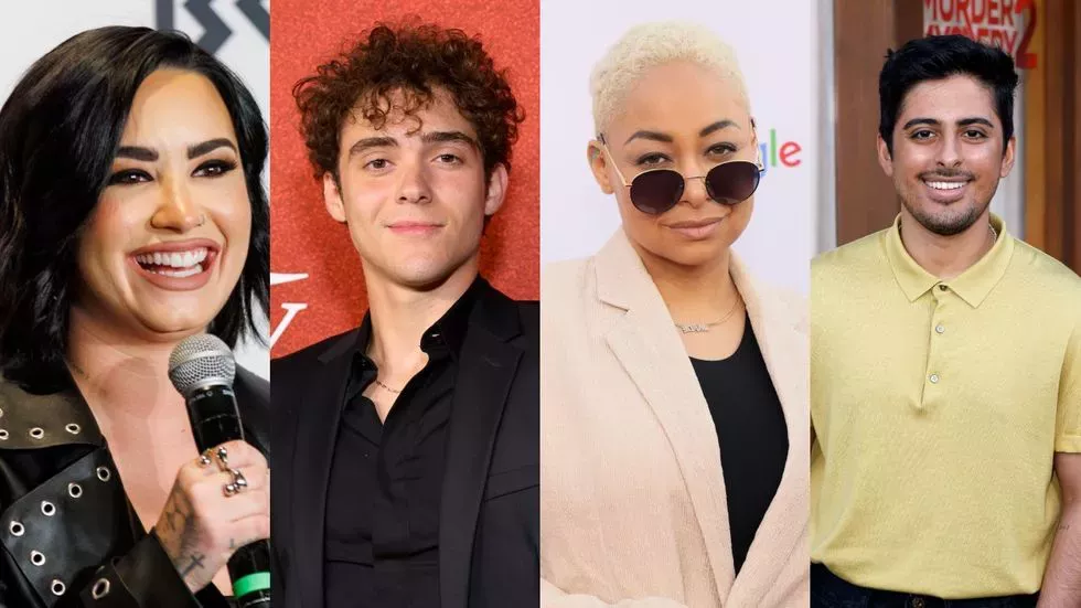 (L-R) Demi Lovato; Joshua Bassett; Raven-Symoné; Karan Brar