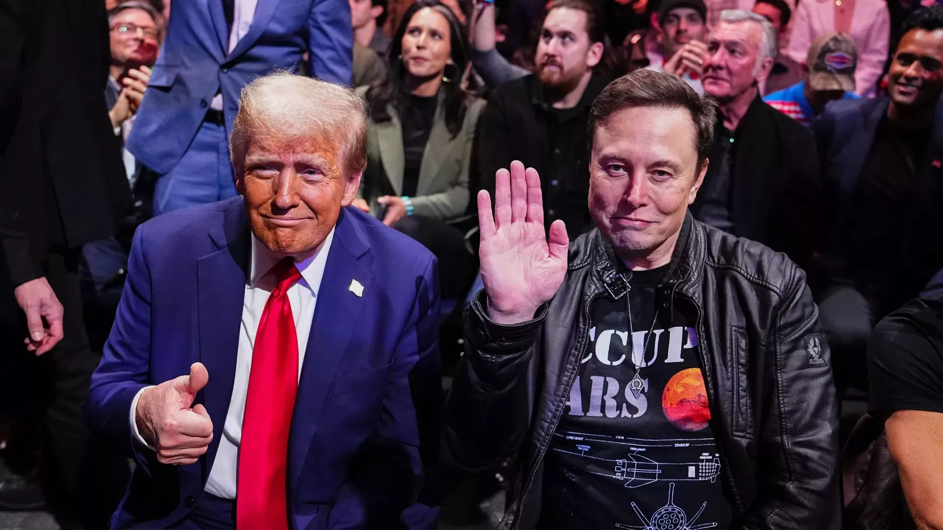 Trump y su querido amigo multimillonario Elon Musk reciben un apodo oficial como pareja