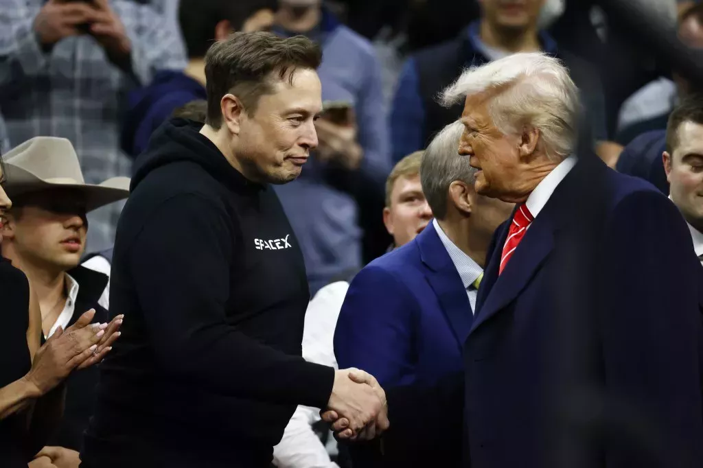 Elon Musk and Donald Trump