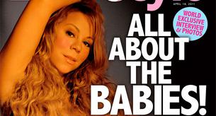 Mariah Carey, desnuda y preñada en la portada de una revista