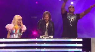 David Guetta reúne en directo a Nicki Minaj y Flo Rida