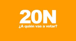 Elecciones 20N, ¿a quién vas a votar?