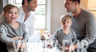 Ricky Martin posa con su novio y sus hijos en 'Vanity Fair' España