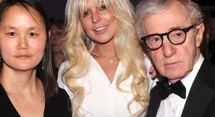 Lindsay Lohan cena con Woody Allen