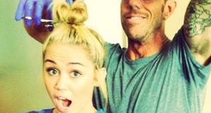 Miley Cyrus se corta el pelo a lo Skrillex