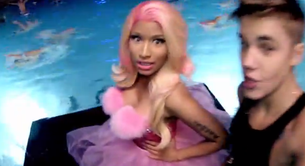 Justin Bieber y Nicki Minaj en el vídeo de 'Beauty And A Beat'