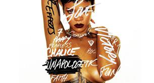 Rihanna, desnuda en la portada de su disco 'Unapologetic'