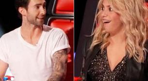 Adam Levine le dice "cállate" a Shakira en 'The Voice'