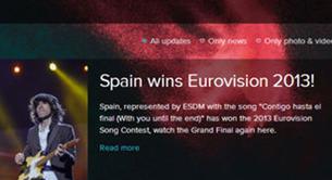 "España gana Eurovisión": error en la web del festival