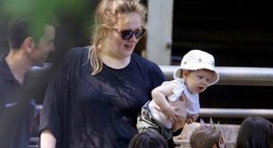 Adele, cazada en el Zoo con su hijo Angelo