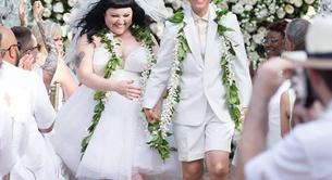 Beth Ditto y su novia Kristin Ogata se casan en Hawái