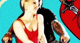 Pink y Lily Allen, en el vídeo de 'True Love'