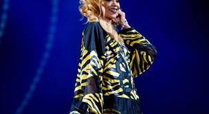 Rihanna actúa en el festival T In The Park