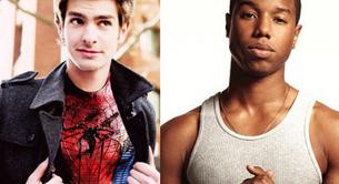 ¿Spider-man gay? Andrew Garfield, colado por Michael B. Jordan