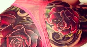 Cheryl Cole enseña su culo y todos sus tatuajes