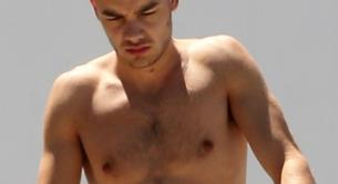 Liam Payne, de One Direction, sin camiseta en Los Angeles