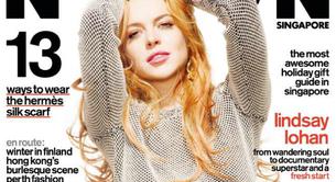 Lindsay Lohan, guapísima en la revista 'Nylon'