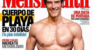 Jorge Fernández, sin camiseta en portada de 'Men's Health'