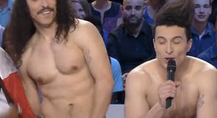 Twin Twin, los franceses de Eurovisión, desnudos en la tele